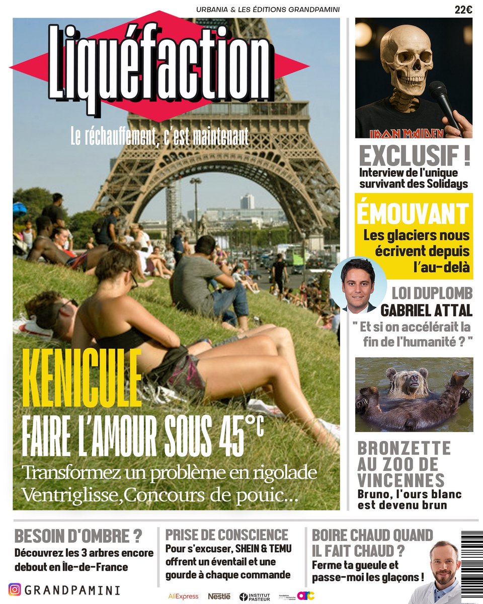 Liquéfaction, à lire vite avant qu'il ne fonde // avec <a href="/URBANIAfr/">URBANIA FR</a>