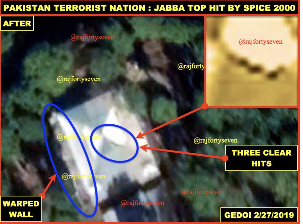 CAPS_INDIA's tweet image. For the skeptics who thought there was no damage during Balakot attacks at Jabba Top in 2019, here is proof of what similar weapons achieved on 7th May at select terror camps, as shown by @rajfortyseven here.
@IAF_MCC
Tap on this 🔗 to read more: capsindia.org/op-sindoor-iaf…