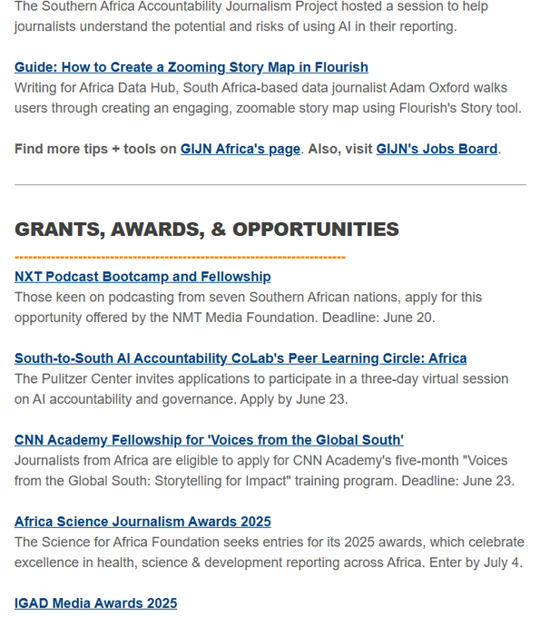 GIJN Africa tweet media