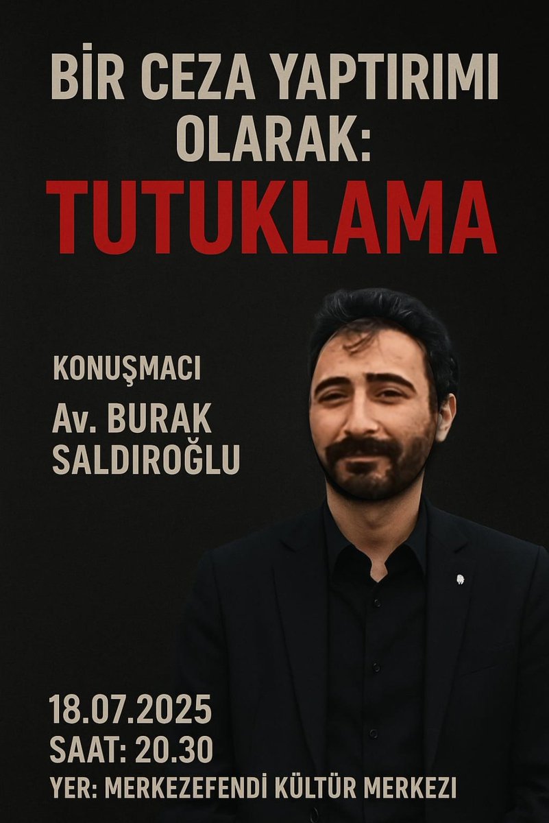 av_saldiroglu's tweet photo. İkinci program memlekette!

CHP Denizli Gençlik Kollarımızın düzenlediği Geniş Katılımlı Gençlik Kolları Toplantısında ben de Tutuklamaların Hukuki ve Fiili Boyutunu konuşacağım. Vakti olan herkesi dayanışmaya beklerim. https://t.co/JUM5VhWdJj