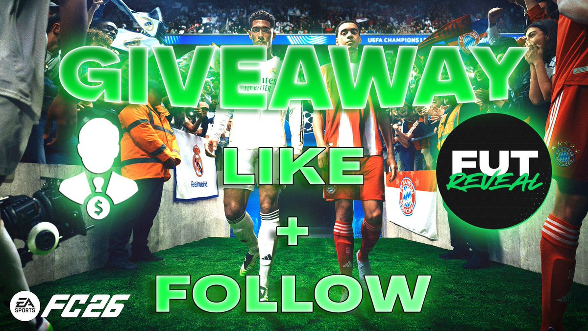 Razzer FC25 (@razzerstrading) on Twitter photo 🚨 FC26 FREE GIVEAWAY 🚨
1️⃣ Like + RT
2️⃣ Follow Myself & <a href="/FutReveal/">FUT REVEAL FC26</a>
Winner Drawn in 1 Week 🔥
#eafc #FC26 🚨 FC26 FREE GIVEAWAY 🚨
1️⃣ Like + RT
2️⃣ Follow Myself & <a href="/FutReveal/">FUT REVEAL FC26</a>
Winner Drawn in 1 Week 🔥
#eafc #FC26