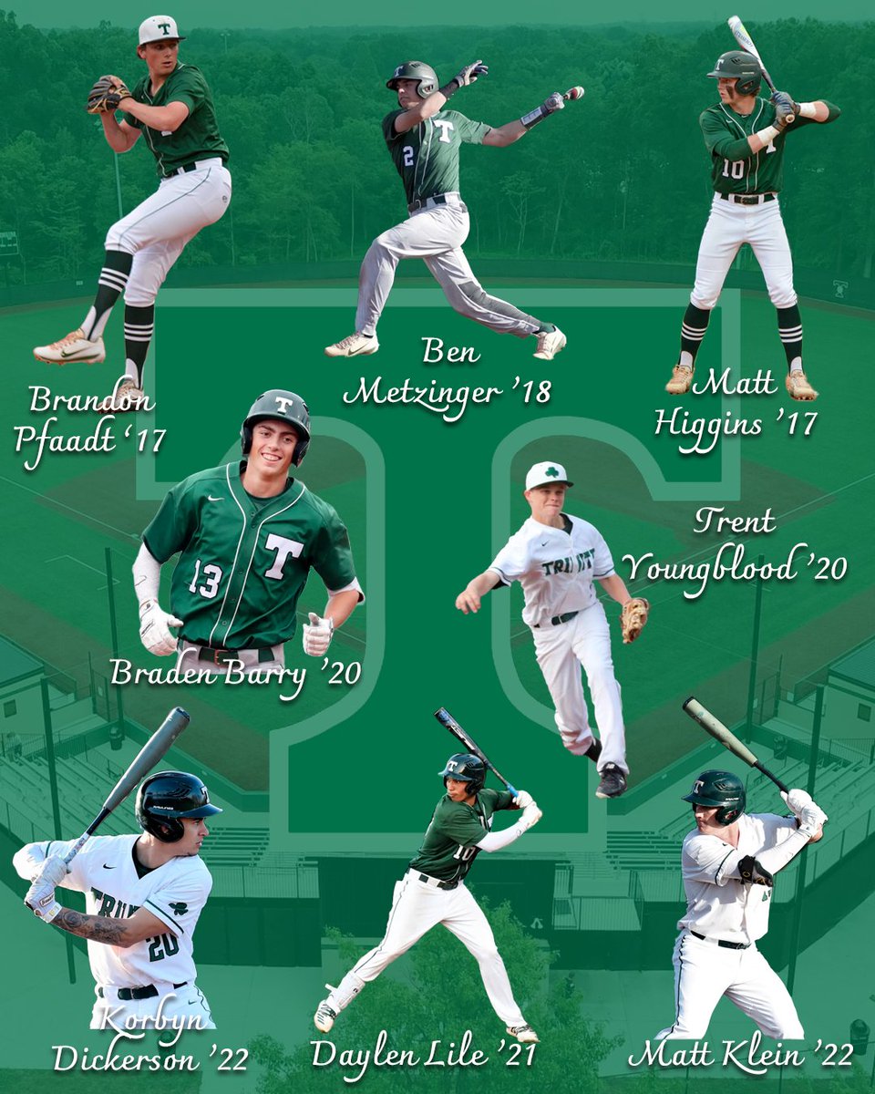 GoRocks's tweet image. Congratulations to Korbyn Dickerson and Matt Klein on joining six other Trinity Rocks who have been drafted or signed into the MLB since 2020! Way to go Rocks! We can't wait to see what you accomplish!