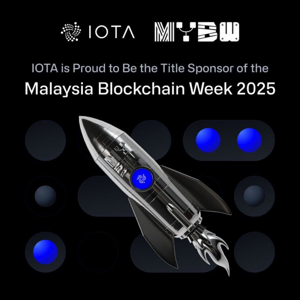 I am not missing out on this one, all roads lead to Malaysia!

@IOTA is the Official Title Sponsor of “Malaysia Blockchain Week 2025”, happening July 21–22 at the World Trade Center, Kuala Lumpur.

This is not just a usual event, it is where builders, innovators, and pioneers
