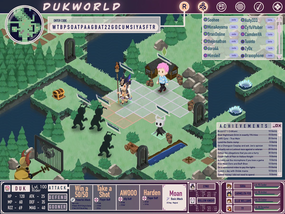 IsaMontenegr's tweet image. This was my submission for the Contest #DukArt - how many references from stream can you find ?