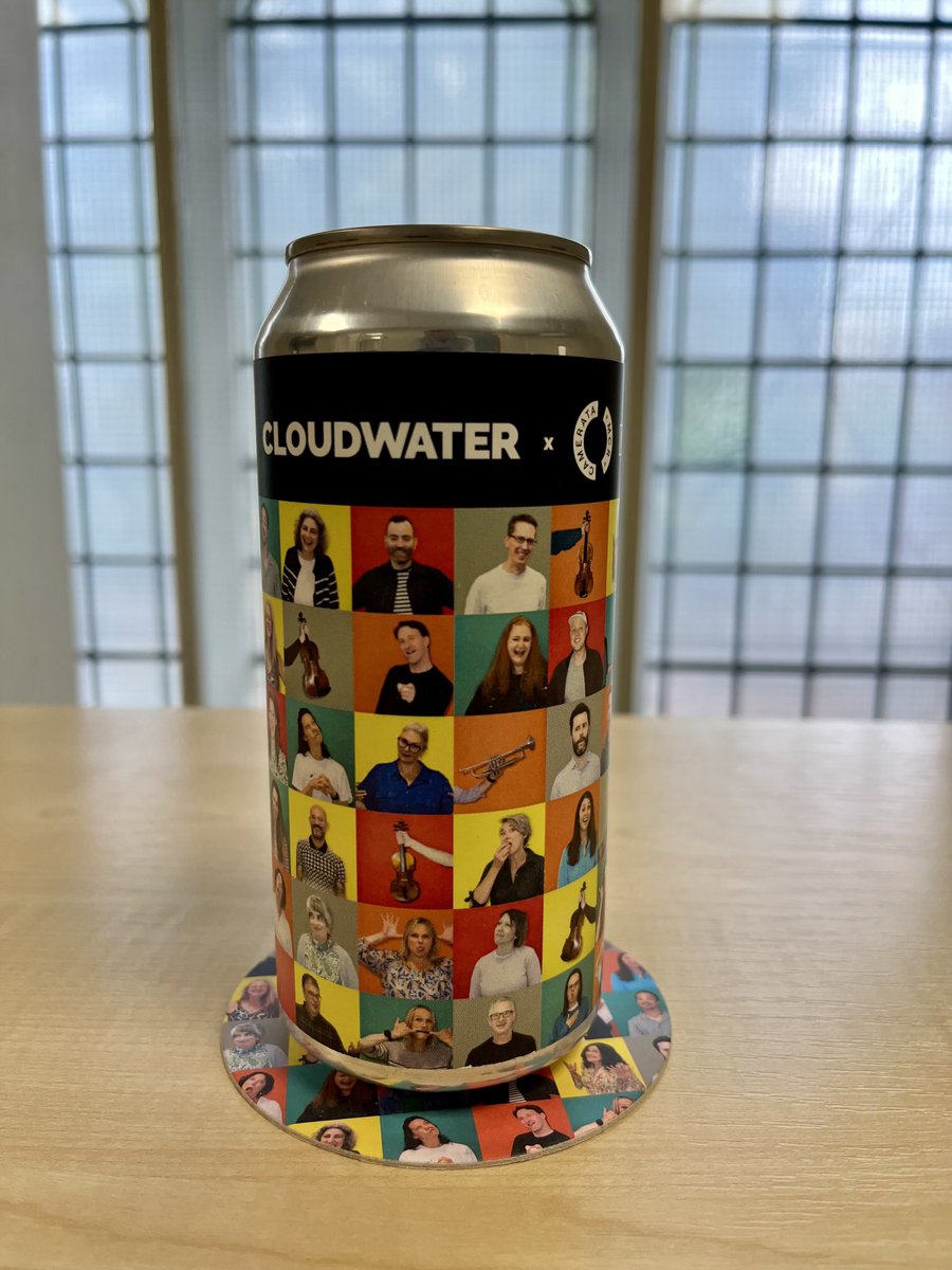 MrPhoebus's tweet image. The @MancCamerata and @cloudwaterbrew have once again collaborated on their ‘Support Your Local Orchestra’ pale ale - look out for it in roughly 200 bars, pubs and shops throughout the country!