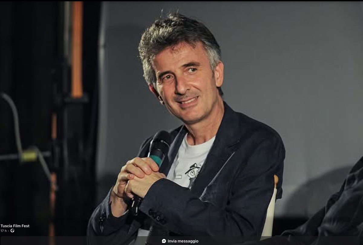 enricomagrelli's tweet image. Ieri sera con Valentino Picone e Roberto Andò al Tuscia Film Fest 2025
