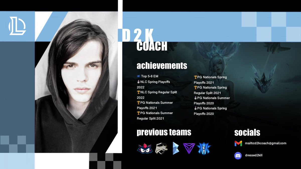 I'm LFT as Head, Strategic, or Positional Coach. I'm really hungry to compete and show myself once again. Open to any region. 
DM me or
<a href="/kaaninthe/">Kaan</a>
 for more info.