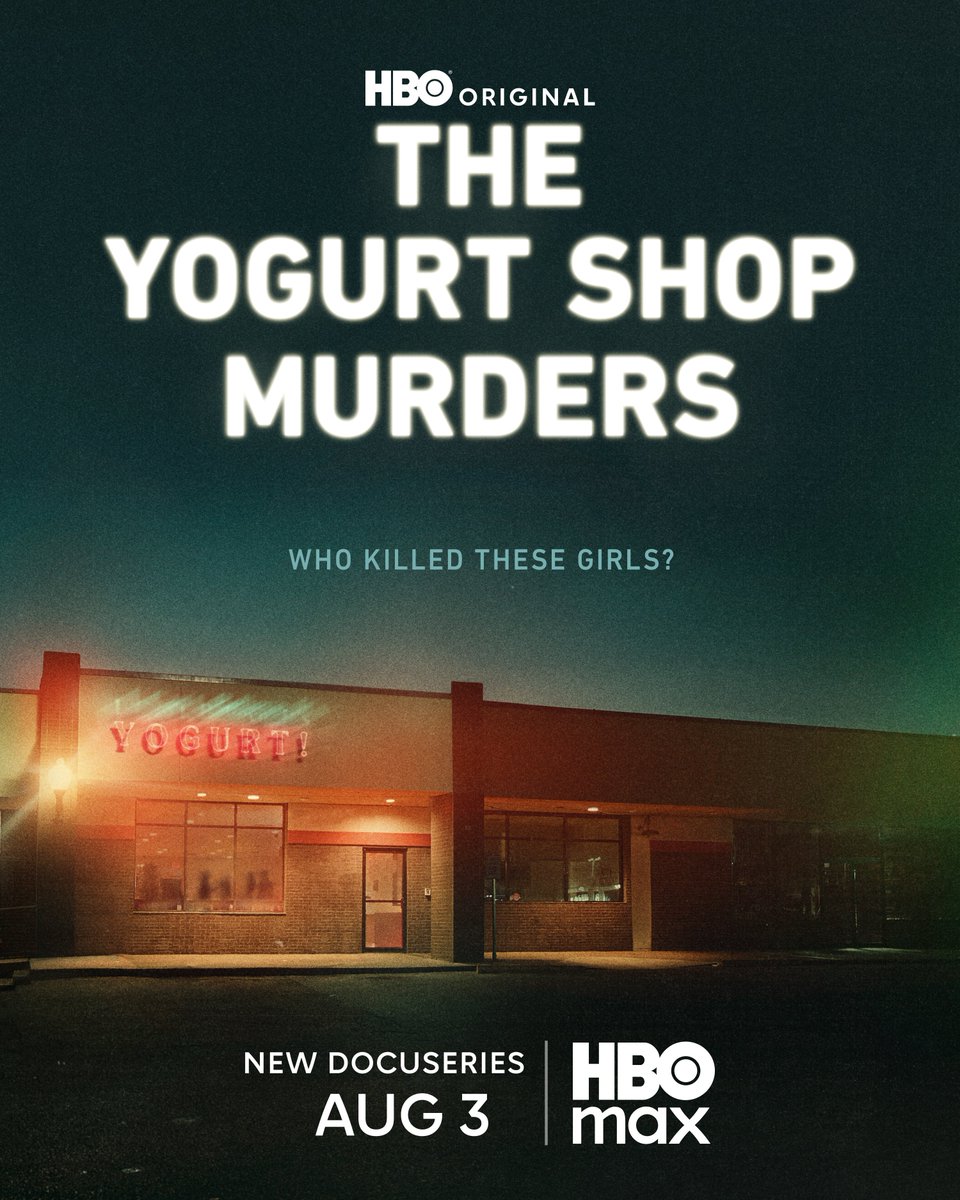 HBODocs's tweet image. In 1991, four teenagers were murdered inside a yogurt shop.
#TheYogurtShopMurders premieres August 3 at 10pm on @hbomax.