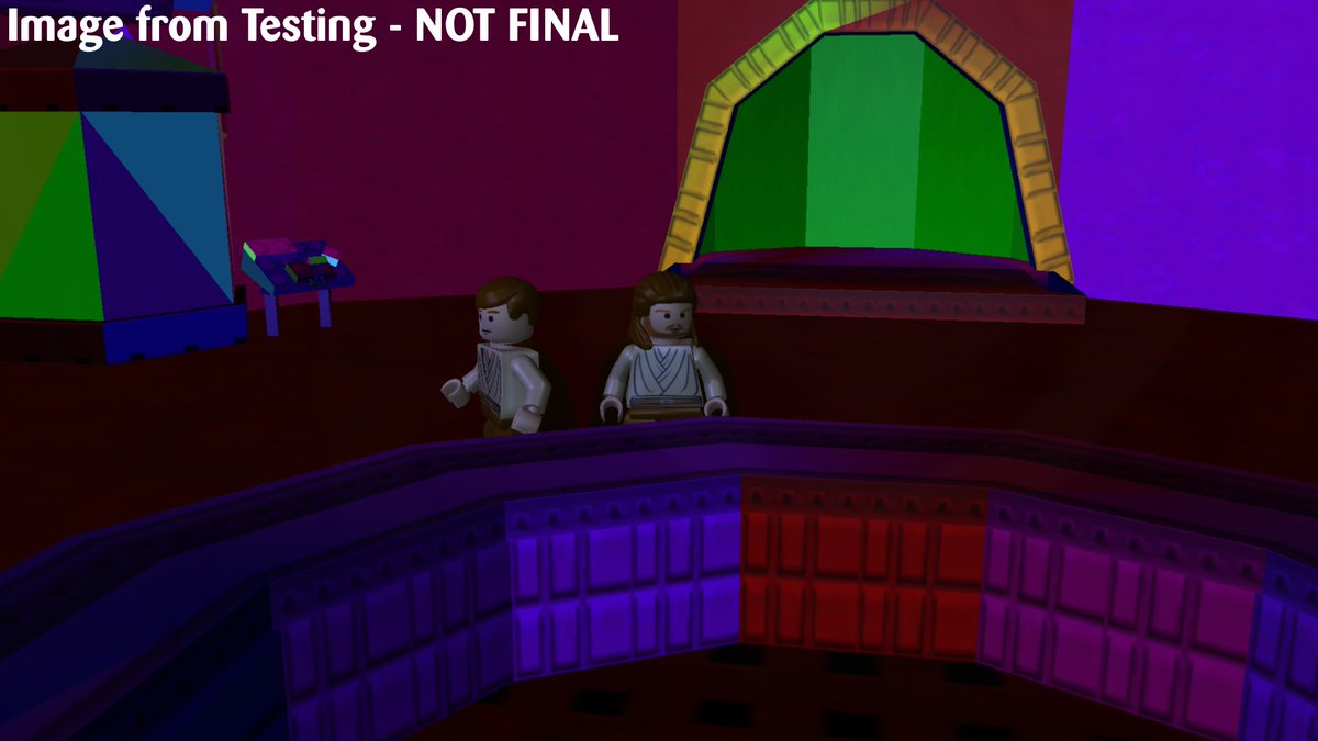 LinterniG's tweet image. #LEGOStarWars The Complete Saga Chaos Mod is gonna have one more new area: Original Trilogy Nintendo DS Cantina. It&apos;ll serve as a way to enter the new bonus levels that have been added into the Chaos Mod + the plains. Announcement trailer of the chaos mod coming soon 😎