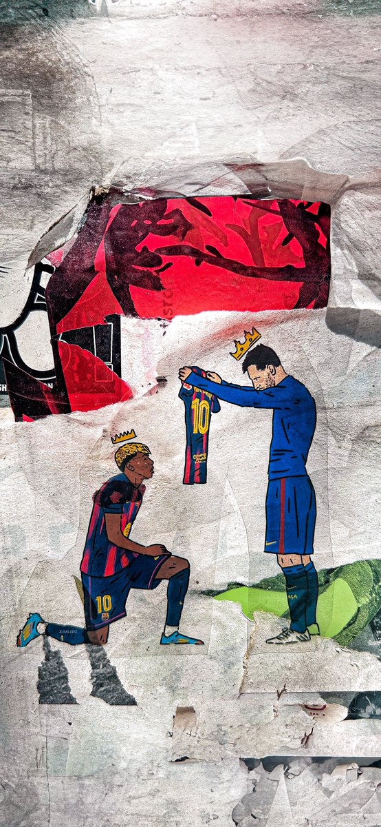 Lionel Messi - Lamine Yamal ₁₀ 🐐💎👑