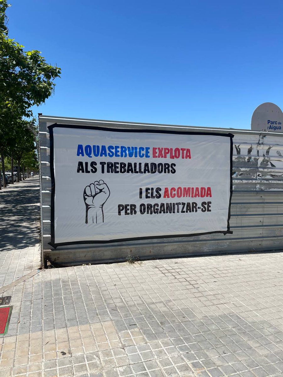 antirepre_pon's tweet image. ❌ @Aquaservice explota i acomiada per organitzar-se. 

✊ El 25 de juliol hi haurà acte de conciliació. Intensifiquem la denúncia i la pressió per aconseguir la readmissió pels tres treballadors.

🔥 Pels nostres drets i llibertats sindicals, enfortim l&apos;organització popular ❗