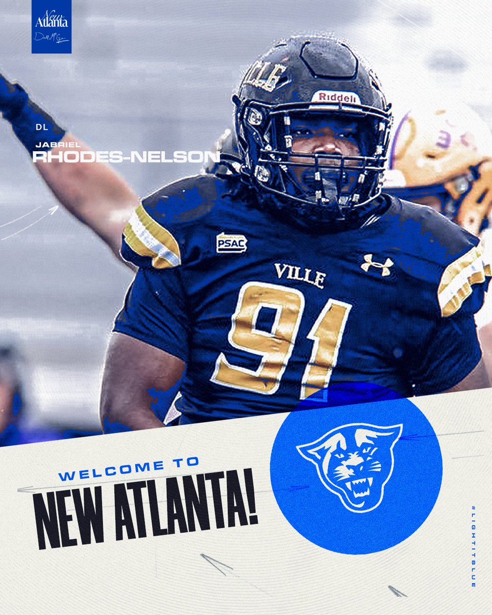 GSU Football (@georgiastatefb) on Twitter photo Welcome to the 404, <a href="/JabrielNelson/">jabriel Rhodes-Nelson</a> ‼️
#LightItBlue | #NewAtlanta Welcome to the 404, <a href="/JabrielNelson/">jabriel Rhodes-Nelson</a> ‼️
#LightItBlue | #NewAtlanta