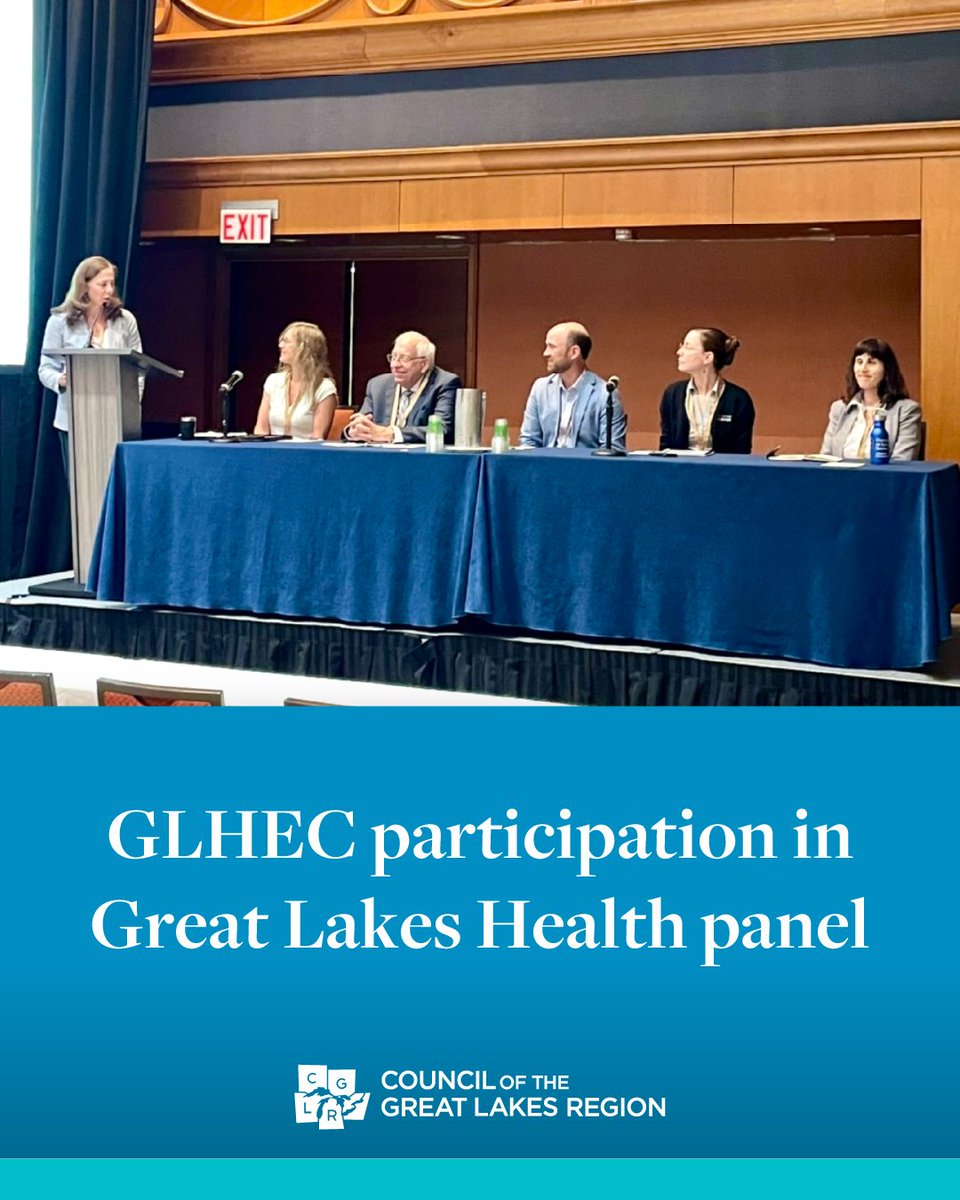 Last month, members of CGLR’s Great Lakes Higher Education Consortium’s working group on Great Lakes Health participated in a thought-provoking panel at the #SRI2025 conference in Chicago to discuss collaboration as a pathway to resilience in the Great Lakes.