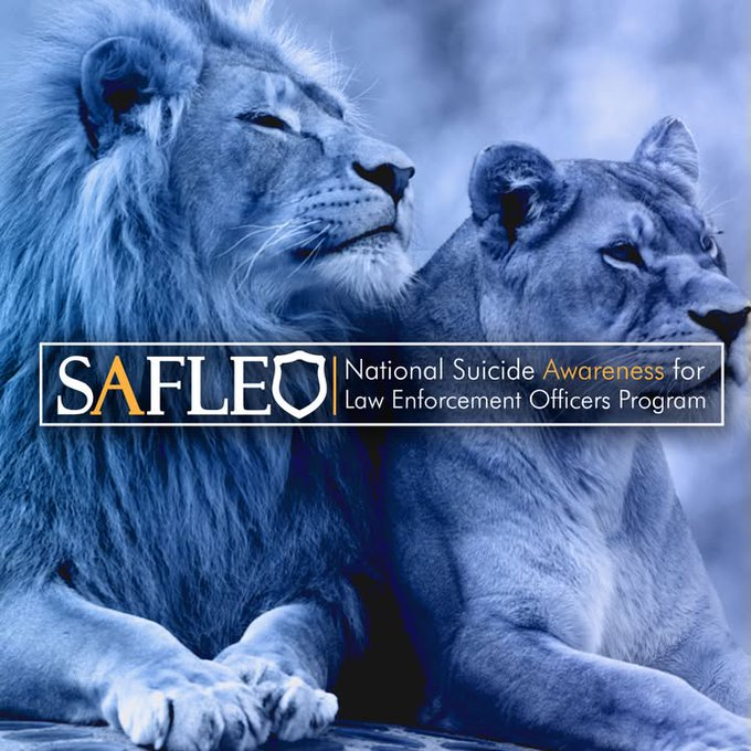 USAO_NV's tweet image. The @SAFLEOprogram's mission is to educate law enforcement officers & agencies across the country to better understand the causes of suicide through providing training & meaningful resources focused on mental wellness & #SuicidePrevention.