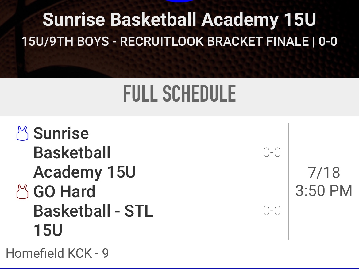 Zach Dashiell '28 (@zachdashiell) on Twitter photo Playing late Friday afternoon with <a href="/SBAhoopsKS/">Sunrise Basketball Academy</a> at Homefield KCK. It’s the first round of the <a href="/RL_Hoops/">RecruitLook Hoops</a> Bracket Finale so the rest of the weekend is TBD.
ATTN: college coaches interested in an efficient perimeter player with range and the ability to attack the rim in traffic. Playing late Friday afternoon with <a href="/SBAhoopsKS/">Sunrise Basketball Academy</a> at Homefield KCK. It’s the first round of the <a href="/RL_Hoops/">RecruitLook Hoops</a> Bracket Finale so the rest of the weekend is TBD.
ATTN: college coaches interested in an efficient perimeter player with range and the ability to attack the rim in traffic.