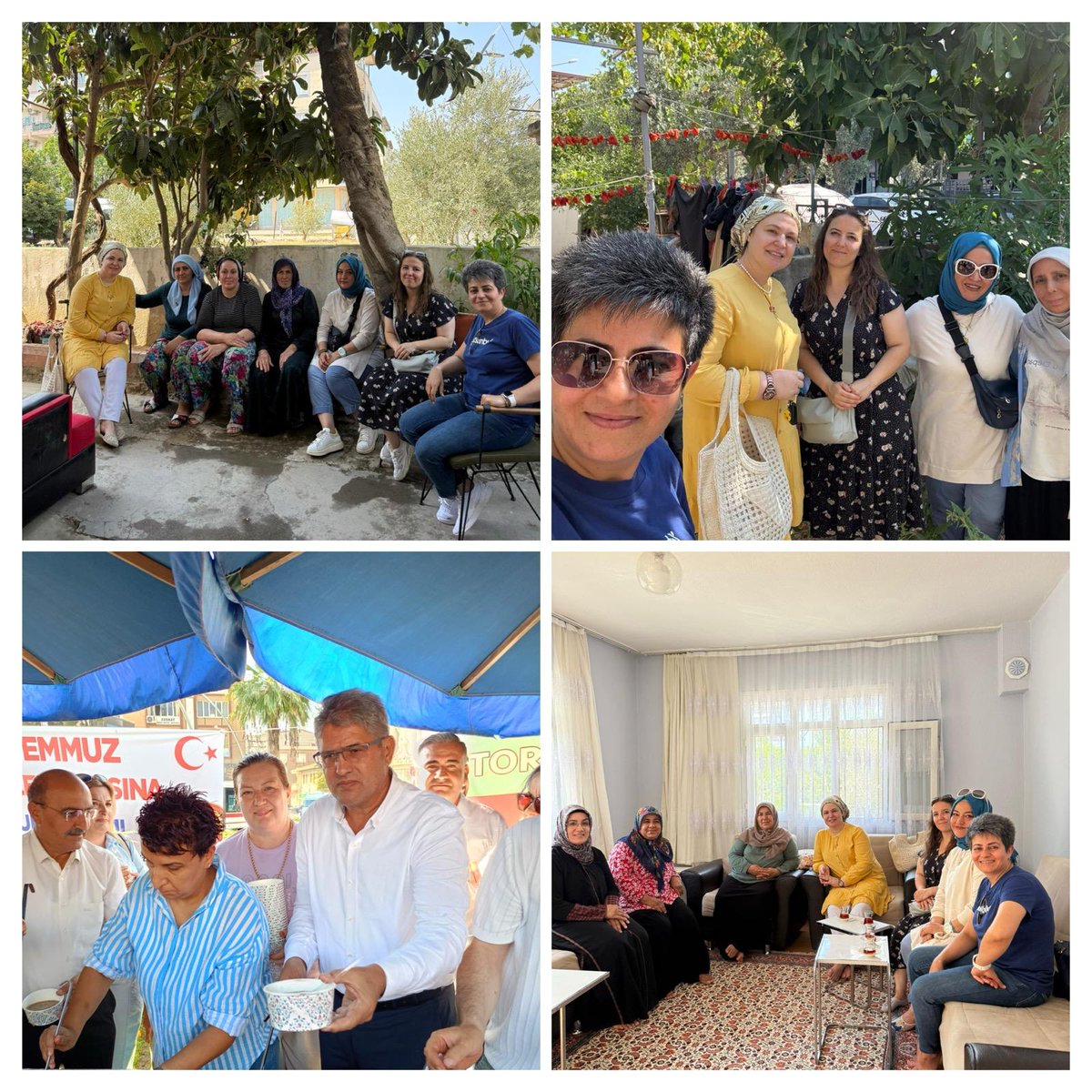 İl Kadın Kolları Halkla İlişkiler Başkanımız Sn Gülçin Yavuz'un koordinesinde İlçe teşkilatlarımızın bugün gerçekleştirdikleri ziyaretler..

<a href="/AKKADINGM/">AK Parti Kadın Kolları</a> 
<a href="/Bilalsaygili/">Bilal Saygılı</a> 
<a href="/EmelDalkirann/">Emel Dalkıran</a> 
<a href="/gulcinyavuzzzz/">Gülçin Yavuz</a>