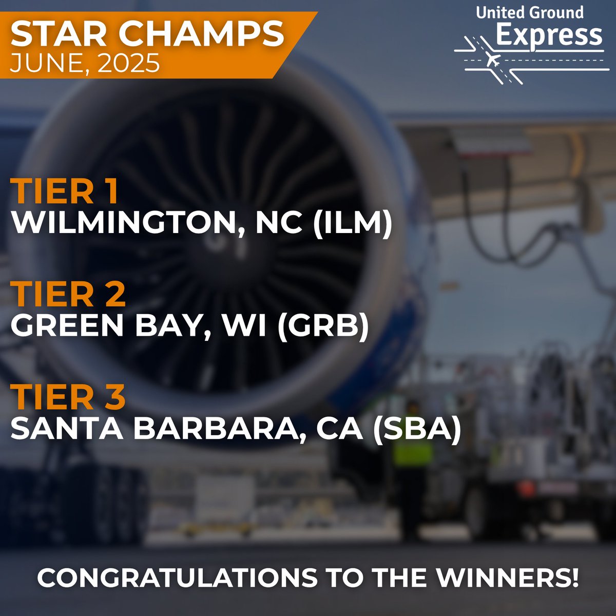 Your June #STAR Champions! ⭐

#WeAreUGE |#Aviation