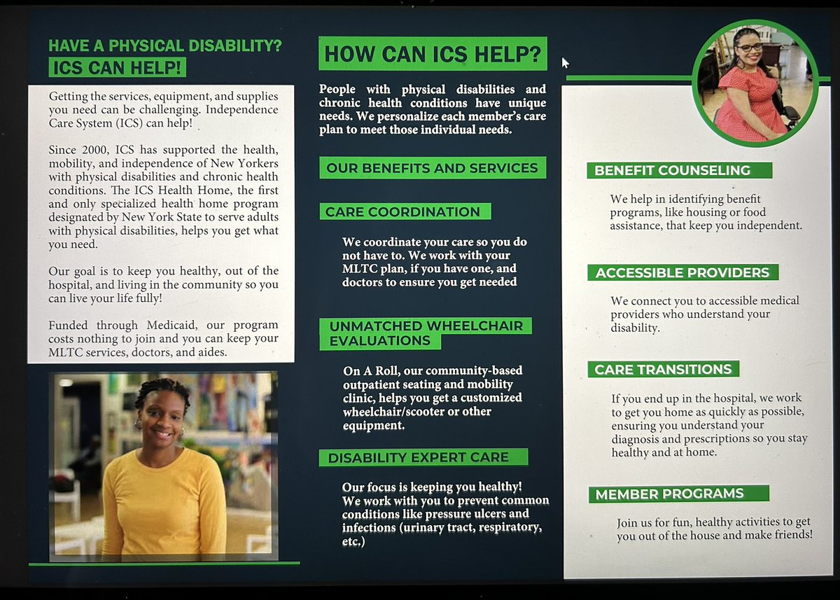 Edwin53516511's tweet photo. If you know, anybody that fits the criteria/might benefit from this program/services reach out to them the information is here. Independence Care System/ICS works with individuals with disability and the elderly in the community. All backgrounds/creeds are welcome. (Past it on) https://t.co/Uxdrm0tRYV