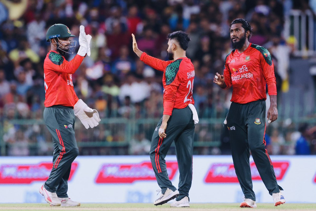 Patience, perseverance, and the roar of victory. Bangladesh takes the series! 🇧🇩

#SHP29 #BANvsSL