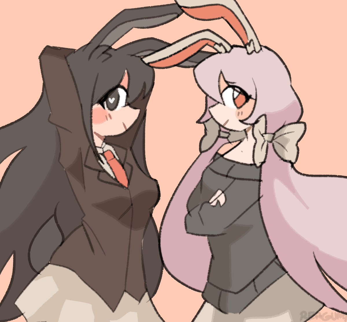 outfit swap!!

reabunny x reisen 🐰