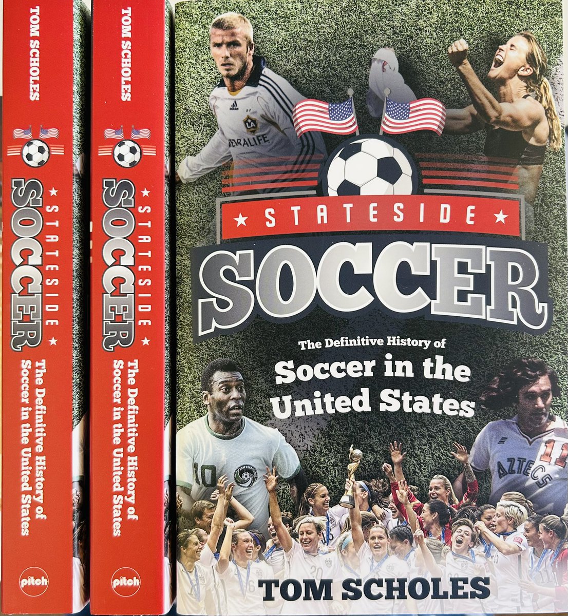 SoccerBooksLtd's tweet image. *BOOK OF THE WEEK*
Now £4.50 (Save 66%) + post
The long, vibrant history of #soccer in the #USA with its 1st golden age in the Roaring 20s & the 1st #FIFAWC in 1930⚽️📚👇
soccer-books.co.uk/products/state…
@_TomScholes @PitchPublishing #NASL #USWNT #NWSL #USMNT #MLS