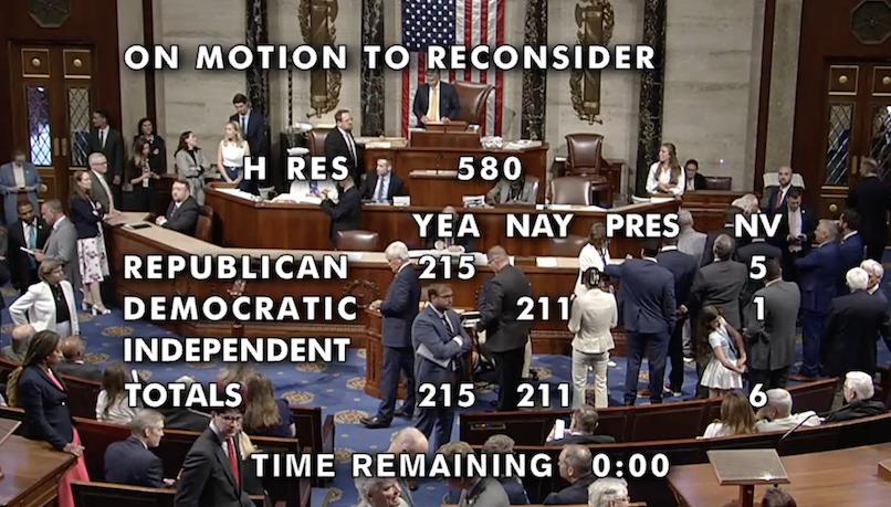Somethng historic just happened.
The US House just voted 215–211 to consider three crypto bills. 

Yesterday, the same vote failed. Thirteen Republicans said no. 

Today, eight of them said “fine.” even with Trump breathing down their necks, five Republicans still refused mostly