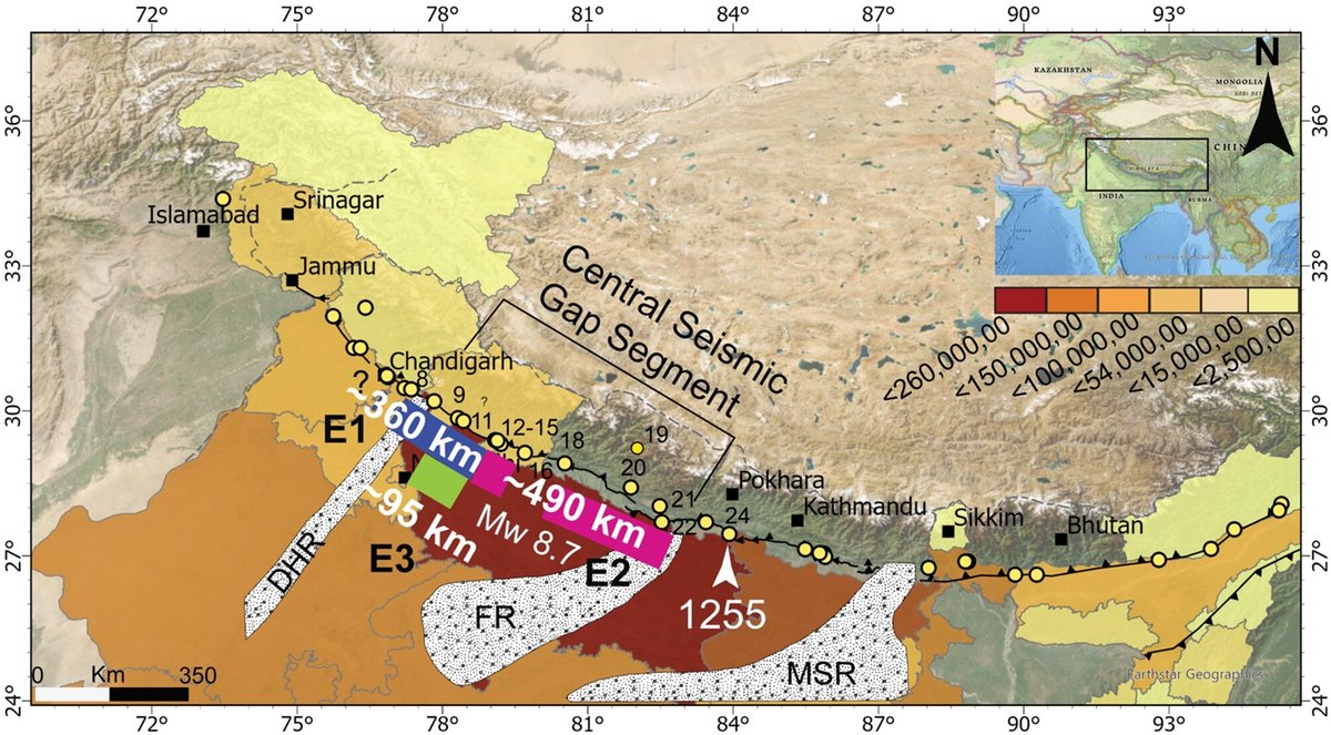 Dr Shreya シェア (@shryaarora) on Twitter photo Thrilled to share our study on #earthquake rupture extents in #Himalayas, where we address a long-standing question of how far earthquake ruptures extend, and what controls their terminations?
Access it here at: rdcu.be/eumXa
<a href="/IITKanpur/">IIT Kanpur</a> <a href="/IndiaDST/">DSTIndia</a> <a href="/BatesCollege/">Bates College</a> Thrilled to share our study on #earthquake rupture extents in #Himalayas, where we address a long-standing question of how far earthquake ruptures extend, and what controls their terminations?
Access it here at: rdcu.be/eumXa
<a href="/IITKanpur/">IIT Kanpur</a> <a href="/IndiaDST/">DSTIndia</a> <a href="/BatesCollege/">Bates College</a>