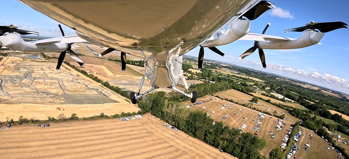Today was a good day.

#VX4 #evtol #aerospace #verticalflight