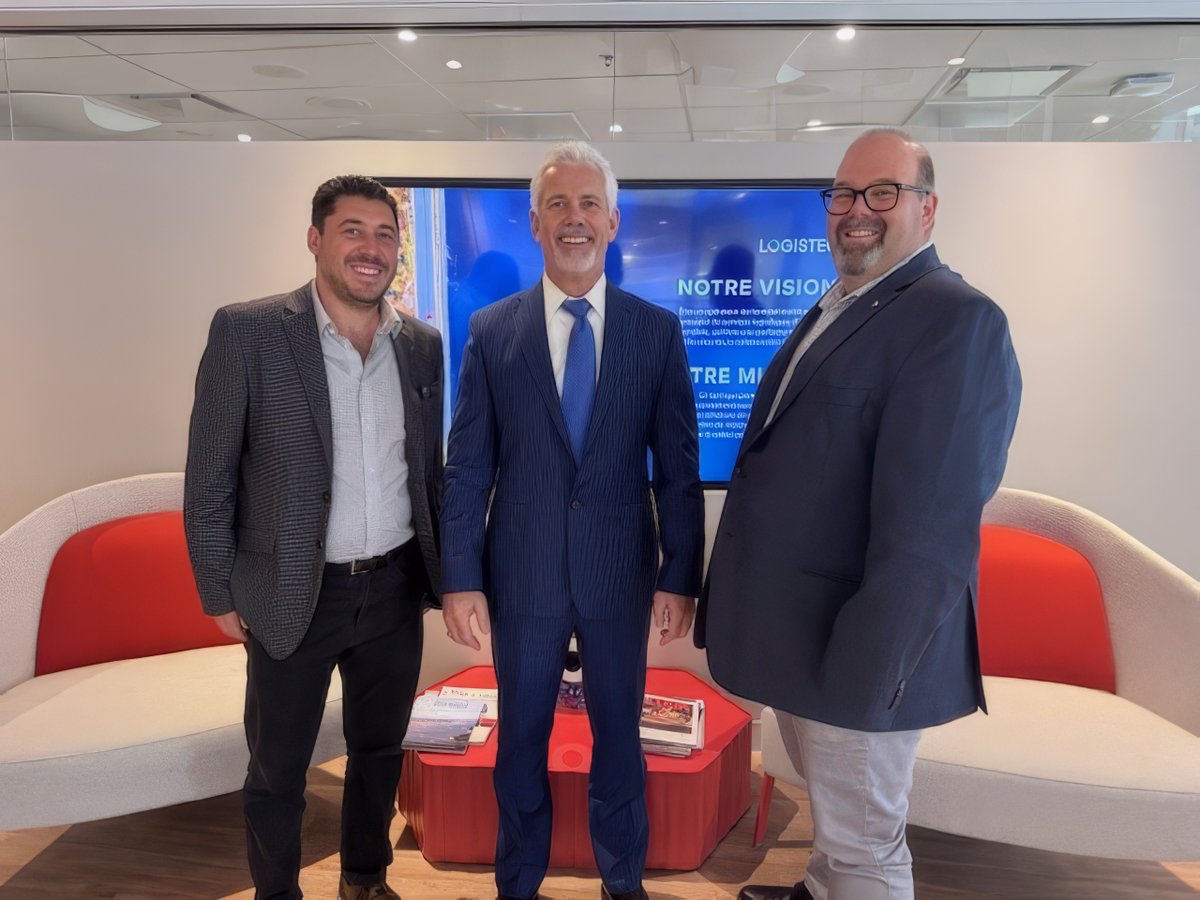 During his visit to Montreal, GLS Administrator Mike McCoshen met with key Great Lakes Seaway stakeholders, including <a href="/LogistecGroup/">LOGISTEC</a> / <a href="/Castaloop/">Castaloop</a> USA Director of Operations Mike Taylor and Senior Vice President of Operations–North Frank Robertson, as well as executives from