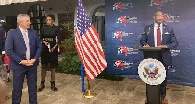 sunyoswego's tweet image. SUNY leaders visited Kenyaβs Ministry of Foreign Affairs and were honored at a @USEmbassyKenya reception in Nairobi with nearly 100 guests, including university and high school leaders and recruitment partners β strengthening partnerships that support global enrollment.