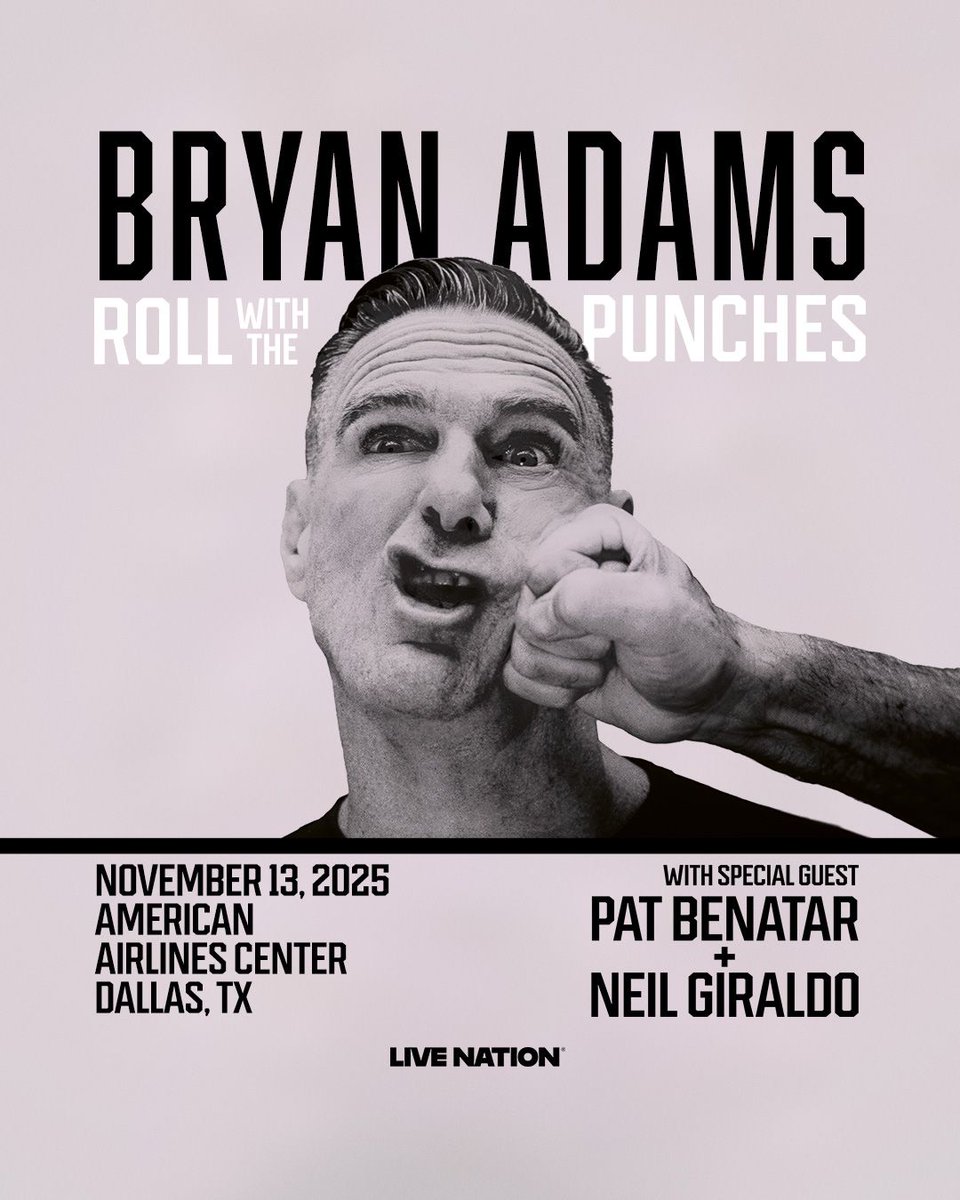 AACenter's tweet image. Bryan Adams just released his second single, "A Little More Understanding" off of his upcoming album, Roll With The Punches, dropping on August 29th! Tickets are on sale NOW to see Bryan Adams live in Dallas on November 13th! Grab yours before it's too late!
📸: Steven Stanley