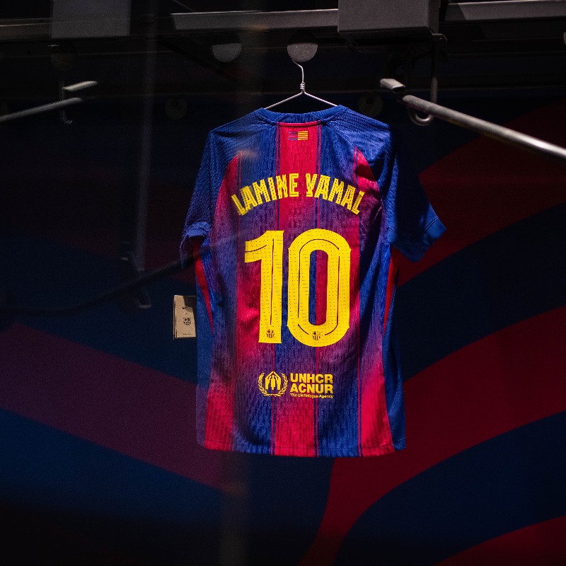 FCBarcelona's tweet photo. 🔟 Lamine’s legacy starts here