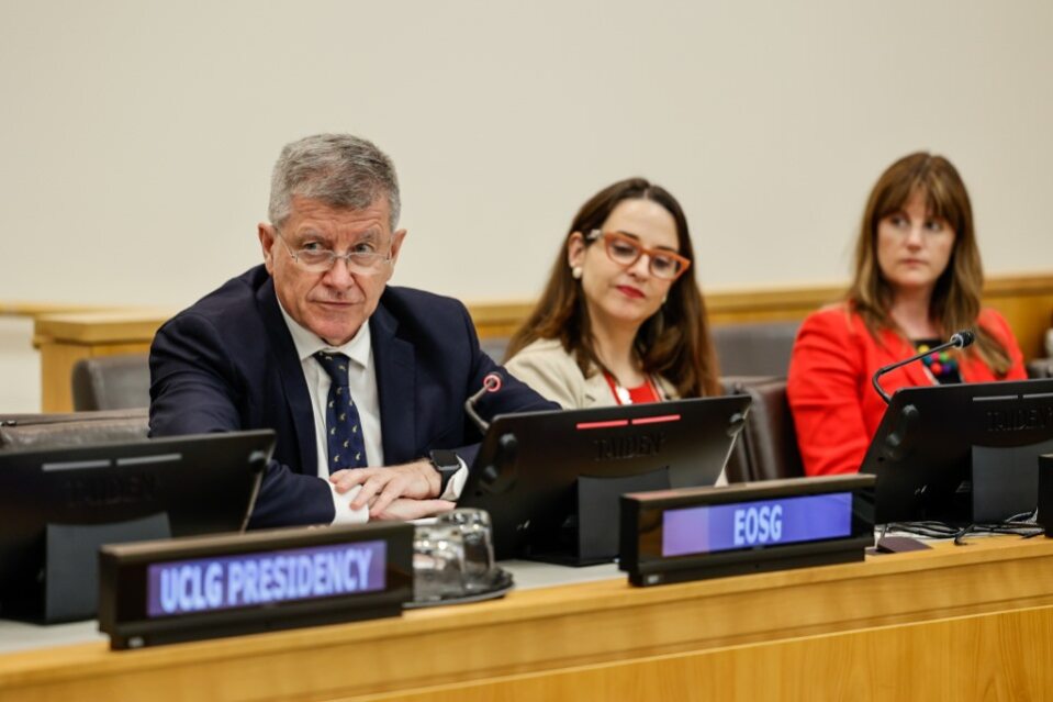 GlobalTaskforce's tweet image. ✨At #HLPF2025, @UN Assistant SG @GuyRyder wraps up the #LRGF reminding that
💬"As @UN approaches its 80th anniversary, meaningful engagement with #LRG is essential and recognised as essential to reinvigorate multilateralism and deliver on the 2030 promise"
#Listen2Cities