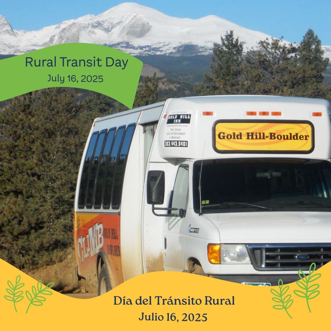 Mobility4AllBC's tweet image. 🚍🌾 Happy Rural Transit Day, Boulder County!
Today we celebrate the buses, drivers, and riders who keep our rural communities connected.
#RuralTransitDay #MobilityForAll #BoulderCounty #KeepBoulderMoving #CommunityConnections