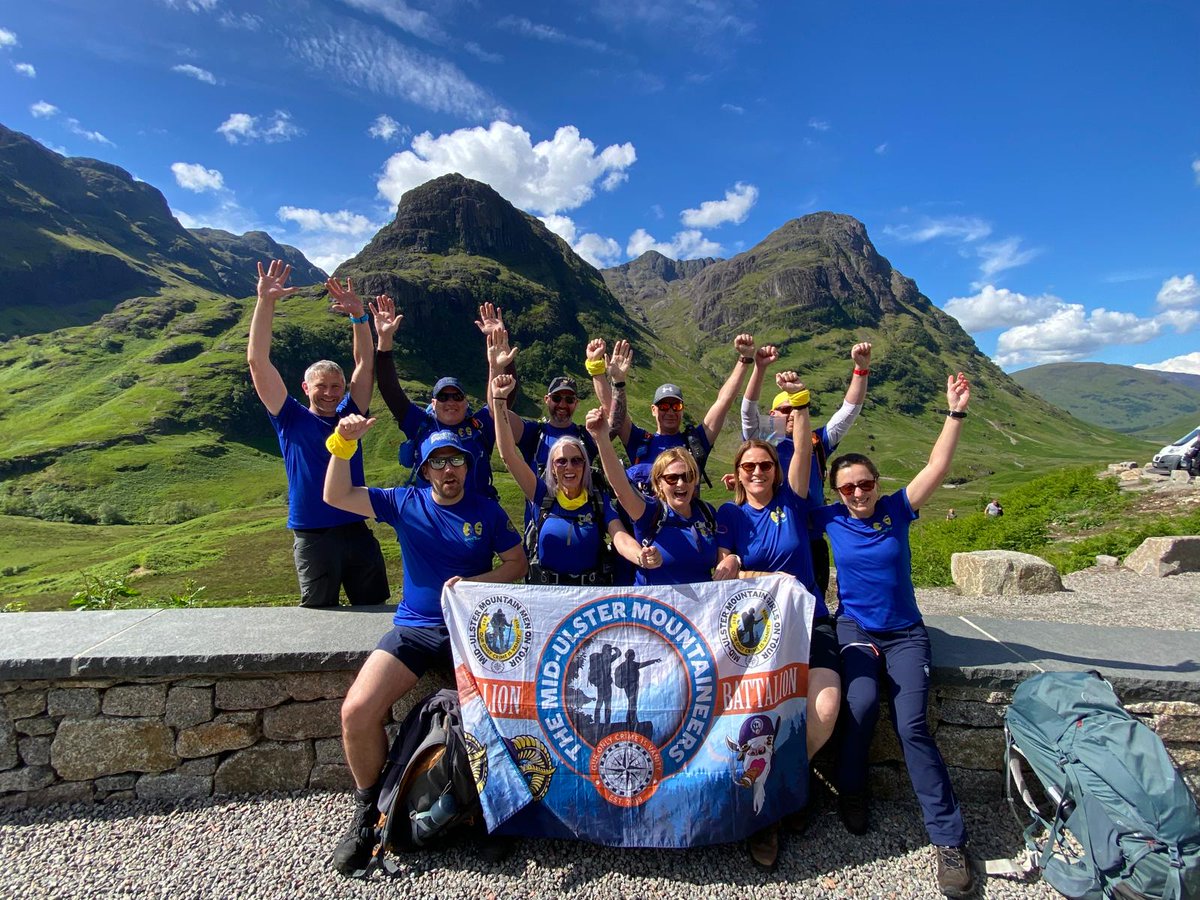 cclguk's tweet image. A huge thank you to the Mid-Ulster Mountaineers, a dedicated hiking group, for raising an incredible £8,874 for CCLG in support of #glioblastoma research - in memory of two-year-old Evie and her great-uncle Malcolm, a beloved group member who lost his life in a hiking accident 🤍