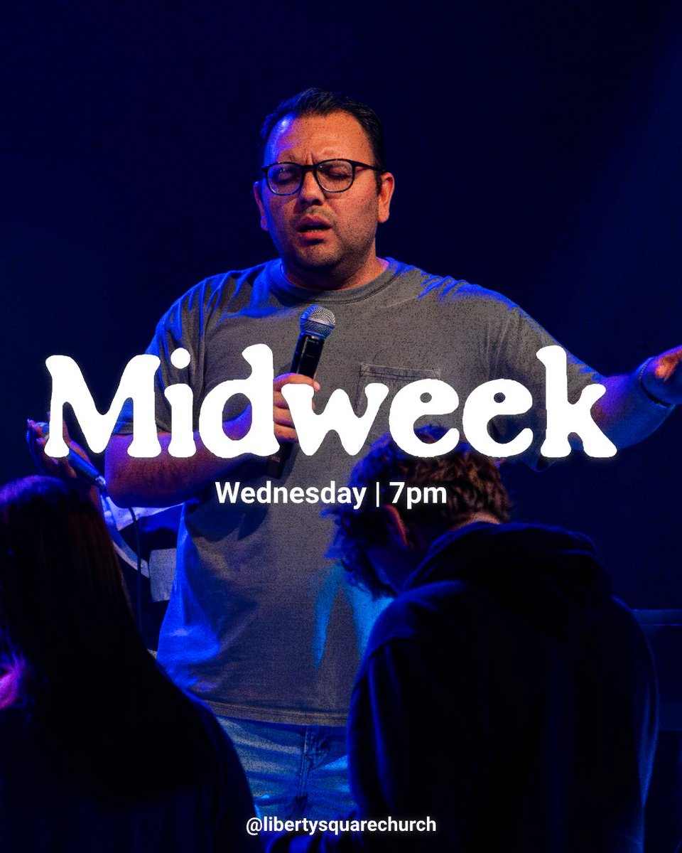 Your week needs this. 🙌 Join us this Wednesday night at Liberty Square! Whether it’s Bible study, youth, or kids ministry—there’s something for everyone. Doors open at 6:30pm!
.
.
.
#Midweek #LibertySquare #Church #Cartersville #Jesus