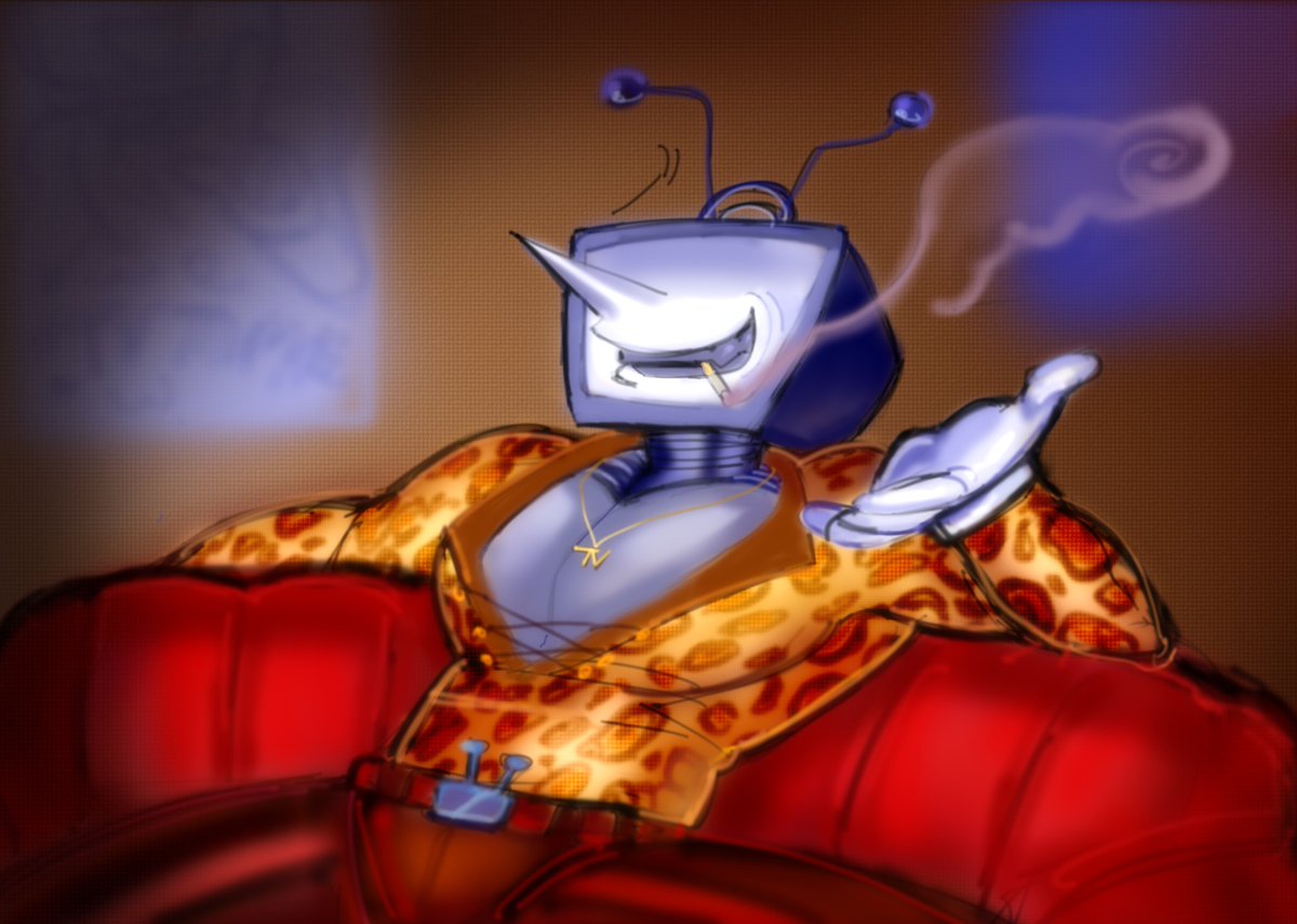 I was honestly thinking about some gaudy telenovela outfit for him