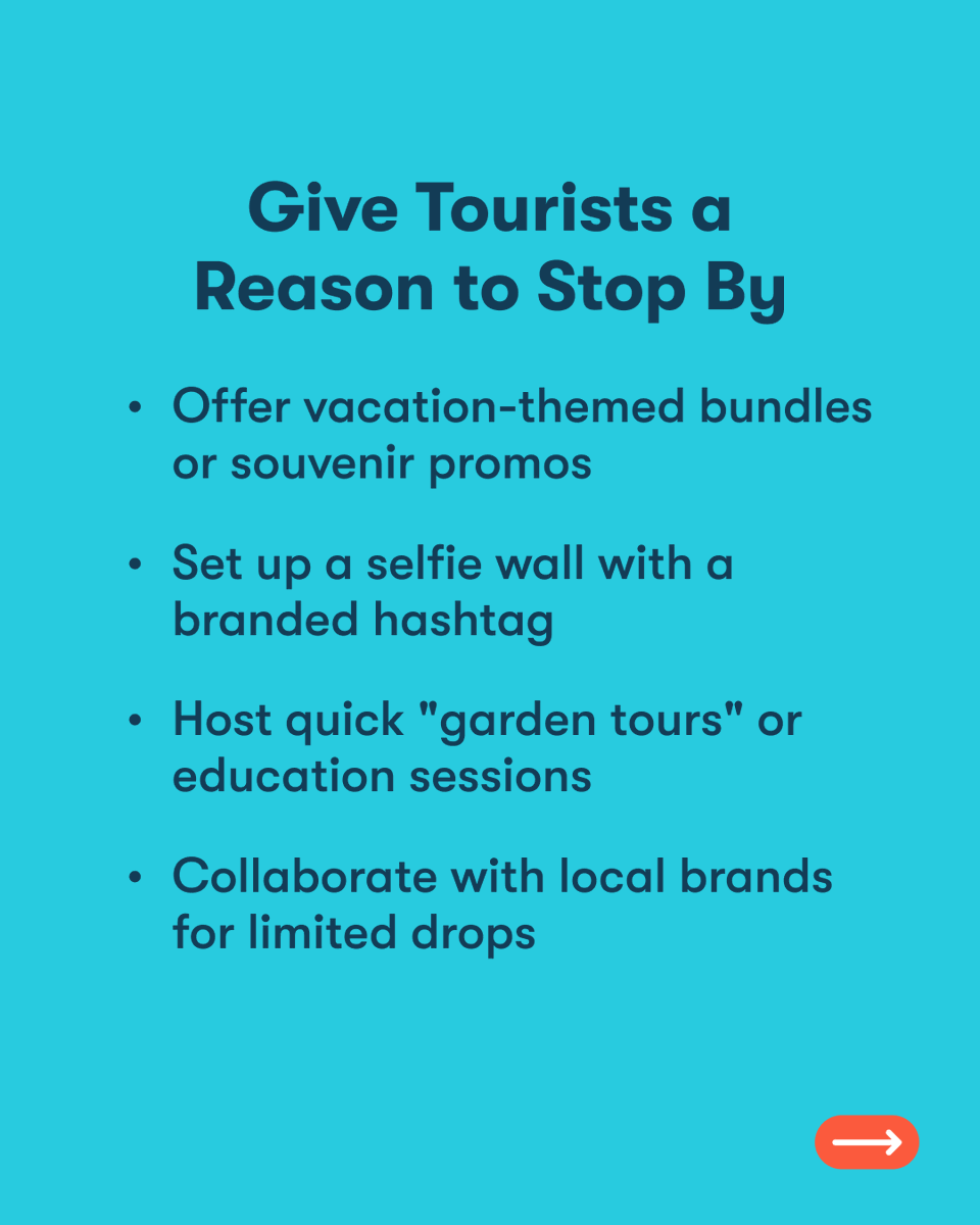 kayapush's tweet image. Got crowds walking by but not walking in? 😬 If you’re close to a major attraction, it’s time to turn tourists into customers!

#BusinessGrowth #BusinessTips #IncreaseSales