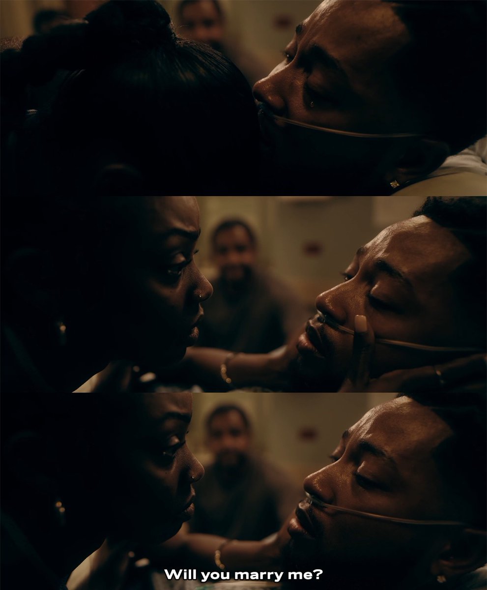 SHOTheChi's tweet photo. The first thing on Emmett's mind 🥹 #TheChi https://t.co/yKN1lAuWIp