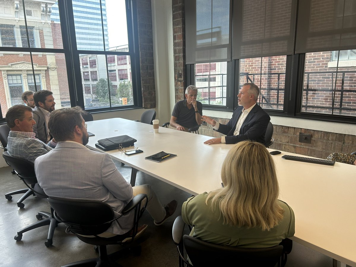 OhioTreasurer's tweet image. Today, we went to Cincinnati to see @3CDC’s community-led development in action and talk about how their strategies can be applied to housing issues across the state.