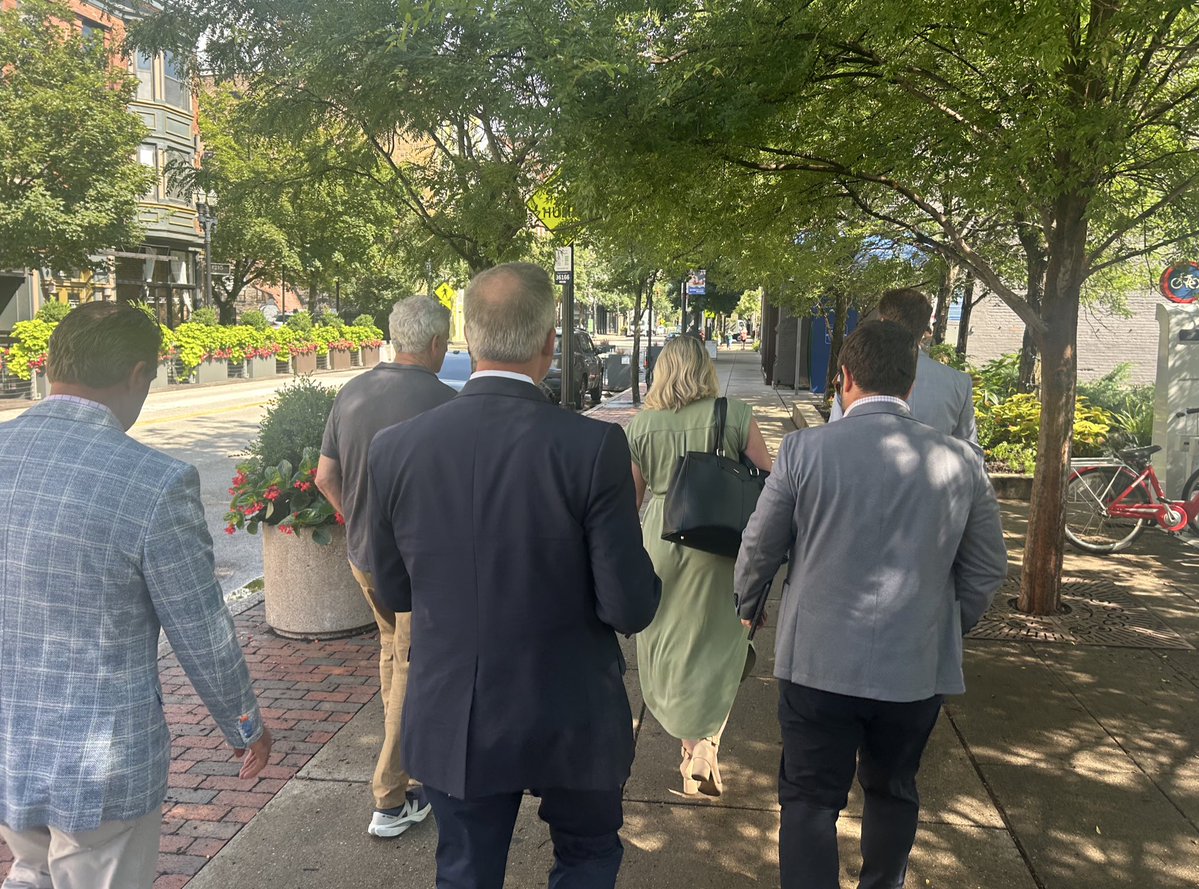 OhioTreasurer's tweet image. Today, we went to Cincinnati to see @3CDC’s community-led development in action and talk about how their strategies can be applied to housing issues across the state.