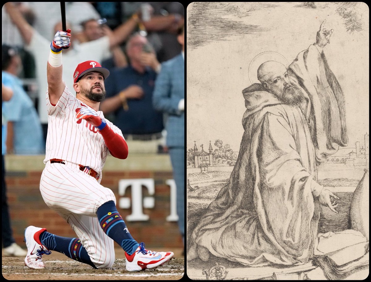 ArtButSports's tweet image. Sainted Benedictine Bishop, by Cremonese, 1620–30, 📸 by @brynnbot