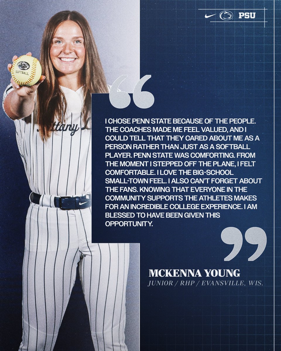 Penn State Softball tweet media