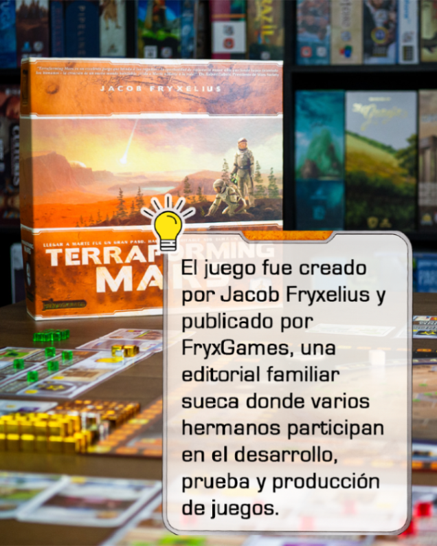 MalditoGamesES's tweet photo. ¡La transformación del planeta rojo ha comenzado!🔴🪐
🚀 Terraforming Mars es todo un clásico moderno y ha llevado la colonización de Marte a las mesas de todo el mundo.🌍
🌡️ Hoy te traemos 4 curiosidades sobre Terraforming Mars que tal vez no conocías.
🌊 ¿Conoces alguna más? https://t.co/5SjTA4qLkX