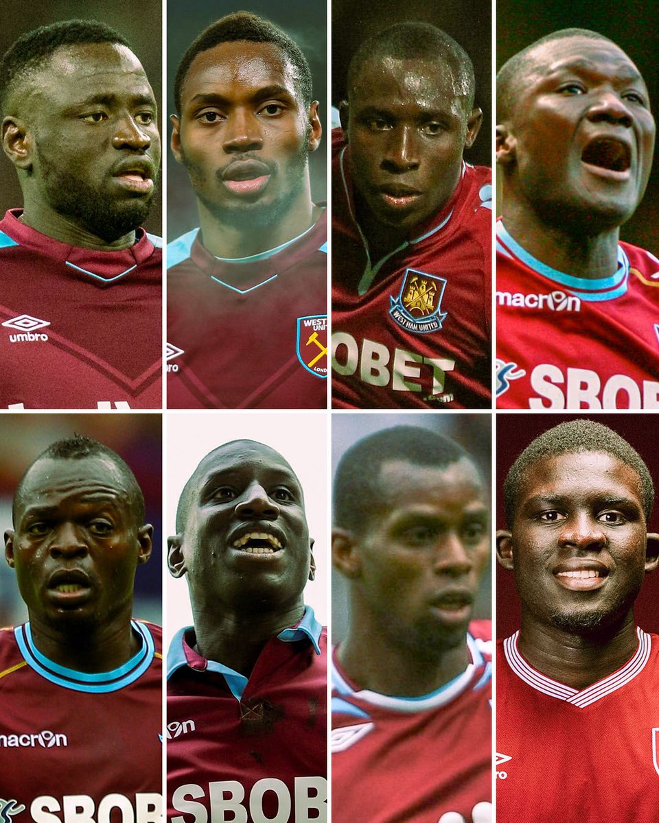 WestHam_US's tweet image. The 8th Senegalese player to play for West Ham United ⚒️
🇸🇳 Cheikhou Kouyaté
🇸🇳 Diafra Sakho
🇸🇳 Mohamed Diamé
🇸🇳 Papa Bouba Diop
🇸🇳 Abdoulaye Faye
🇸🇳 Demba Ba
🇸🇳 Henri Camara
🇸🇳 EL HADJI MALICK DIOUF