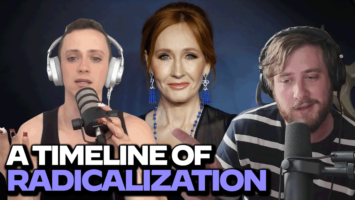 Panic World host <a href="/broderick/">Ryan Broderick</a> talks to <a href="/mattxiv/">matt</a> about the anti-trans radicalization of Harry Potter author JK Rowling — watch now: youtube.com/watch?v=lAuBmi…