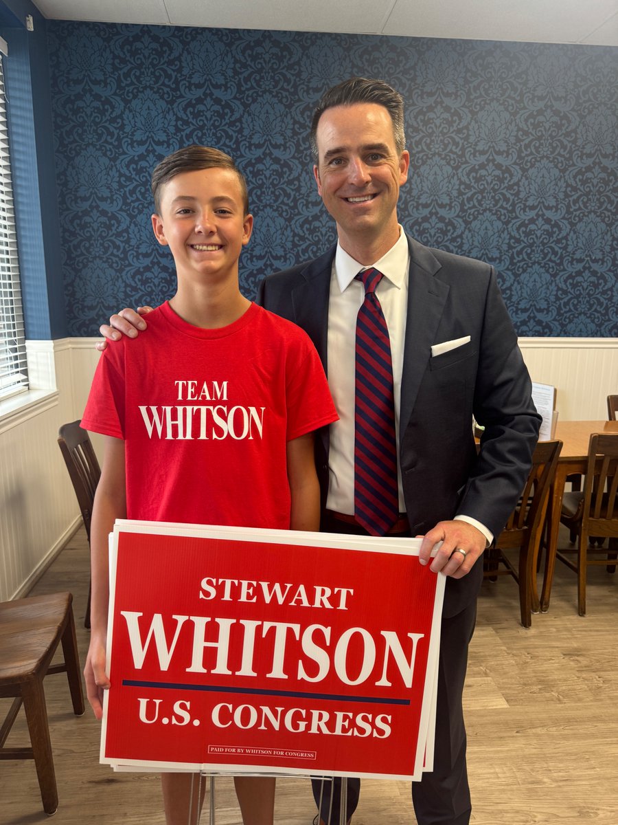 stew_whitson's tweet image. Great start to the morning in Herndon talking with voters over breakfast. I'm running to bring your voices to Washington and am always grateful for the chance to hear directly from the people I'm running to represent.