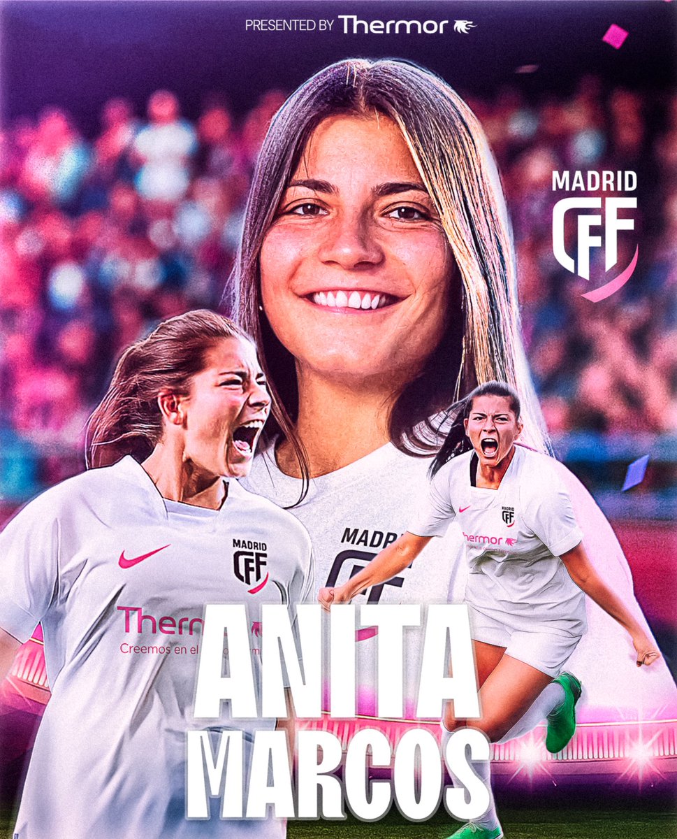 👋 <a href="/anitamarcos09/">Anita Marcos</a> 

#AnitaMarcosxMadridCFF
#VamosMiMadrid 🤍🩷