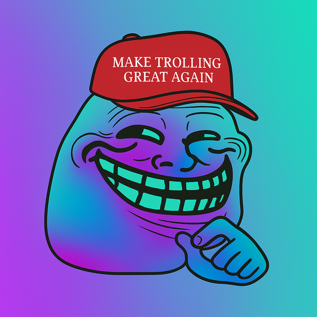 2 hours in a row $TROLL is the most mentioned ticker. We're gonna mention TROLL so much, you may even get tired of trolling. 🧌 🫵