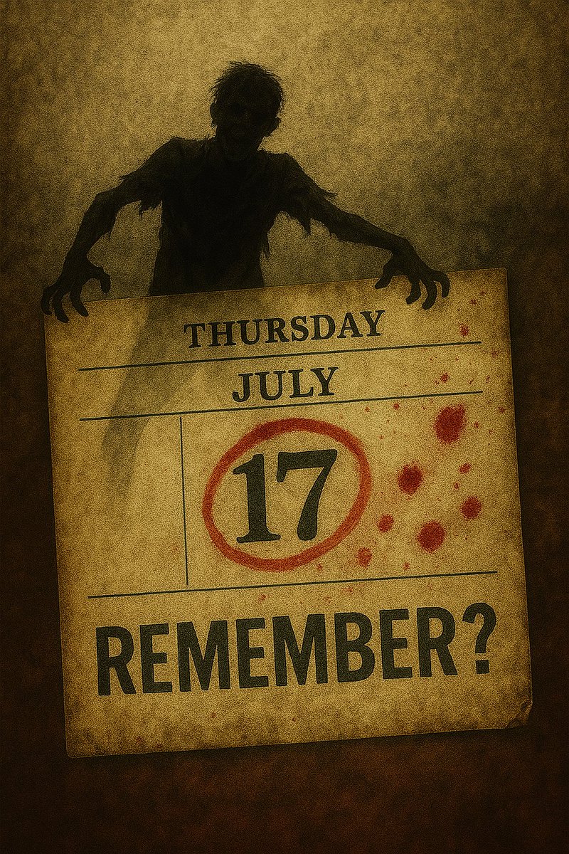 Tomorrow is a notable day. Anyone know what I'm talking about?

Also, tomorrow I'll be making a special announcement.....

Hint: "The dead don’t stay gone. Neither do cohosts.”